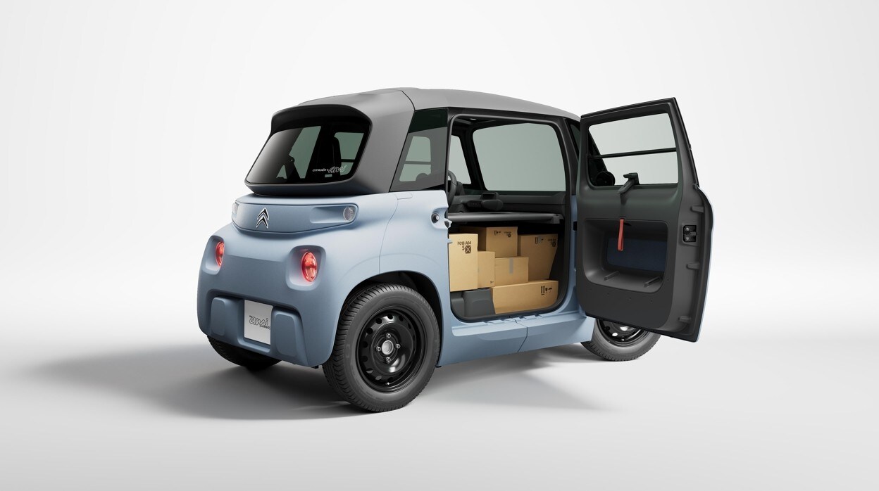Citroën My Ami Cargo, un curioso vehículo de reparto 100% eléctrico