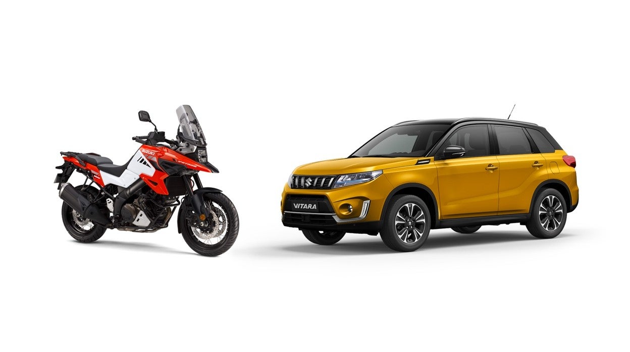 Vitara y V-Strom 1050: mismo espíritu y robustez mecánica en tres décadas