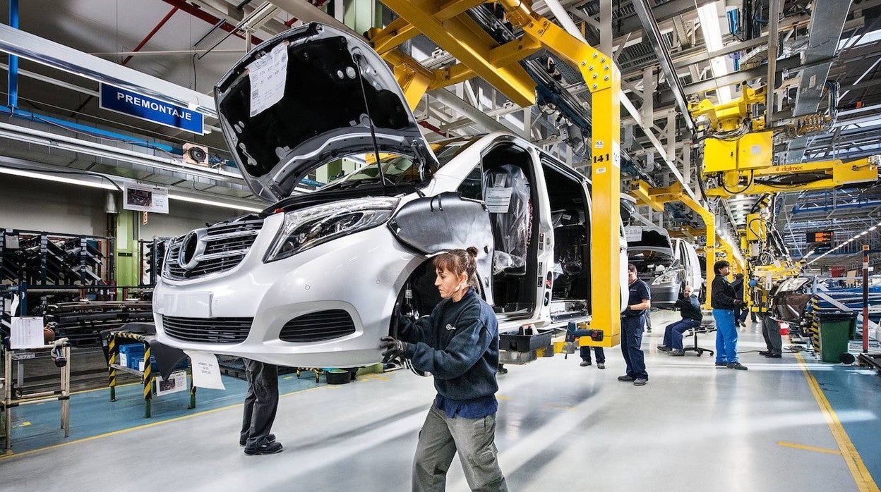 Fábrica de Mercedes-Benz en Vitoria