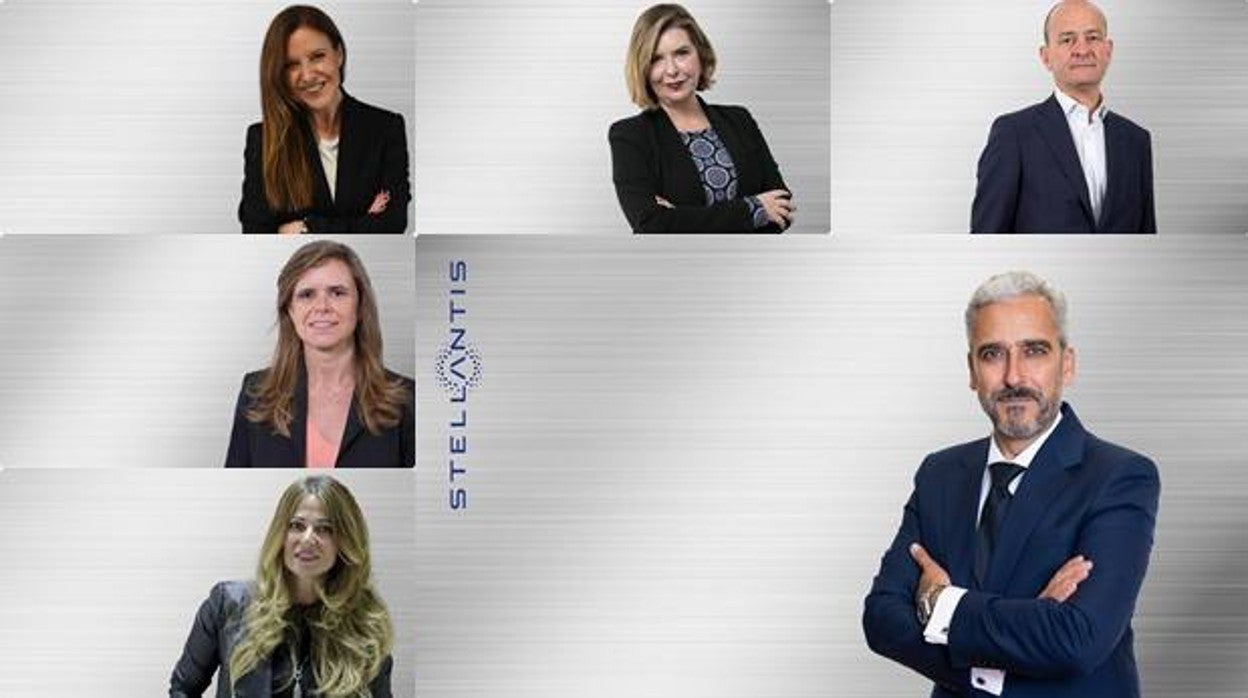 José Antonio León Capitán (en grande), es Director de Comunicación y Relaciones Institucionales de Stellantis Iberia