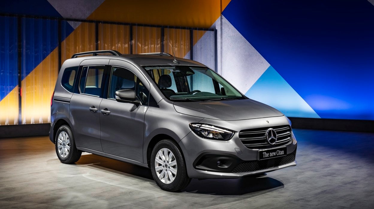 Mercedes-Benz Citan Tourer: cinco plazas y maletero de 775 litros de capacidad