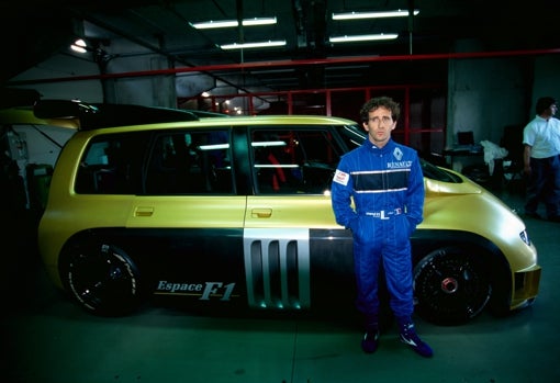 Alain Prost lo condujo en varias demostraciones