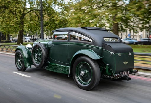 Si bien este Bentley recibe el nombre de Blue Train Special, no fue el utilizado en la carrera