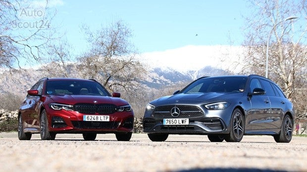 BMW 330e vs. Mercedes C 300 e: duelo de familiares