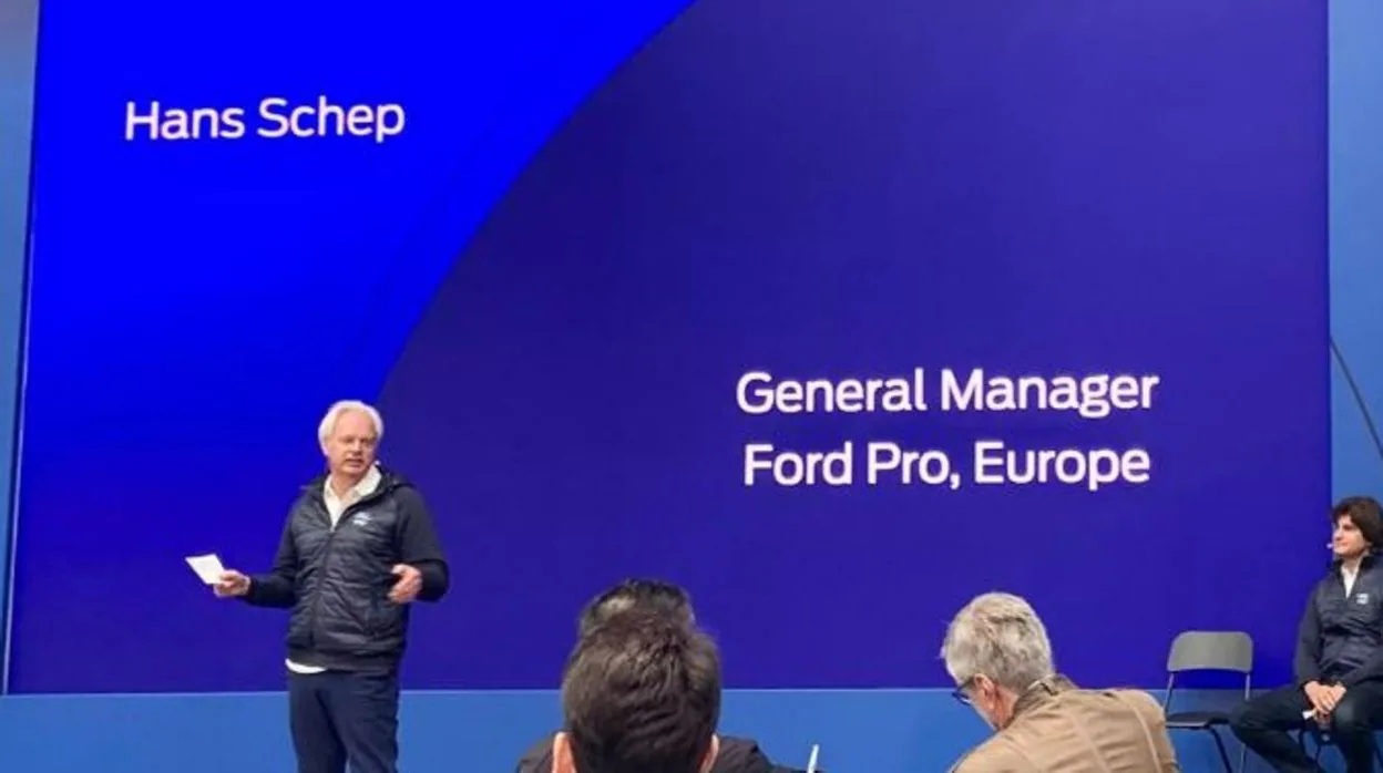 Hans Schep, diector general de Ford Pro en Europa