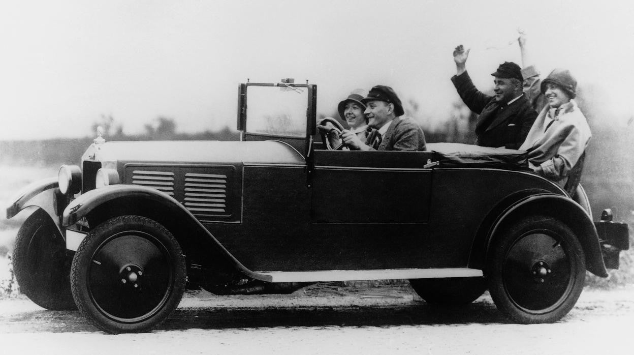 El P15 de 1928 sería e primer coche de DKW