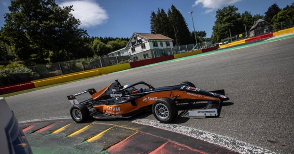 La última carrera del campeonato de España de F4 se celebró en Spa y la siguiente será en Aragón.