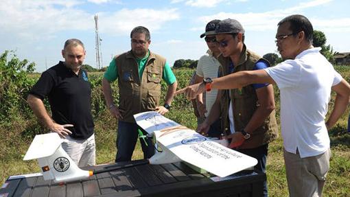 Drones agrícolas en Filipinas