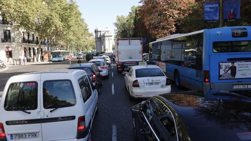 Una calle de Madrid durante el pasado Día Sin Coches (22 de septiembre)