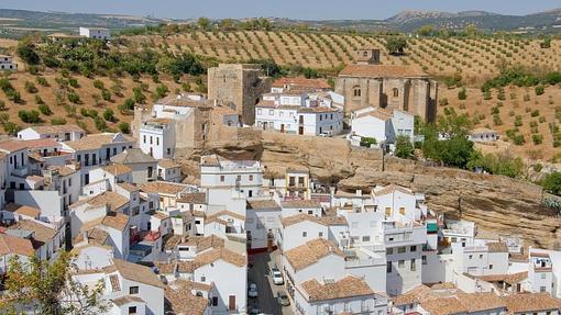 Vista de la localidad gaditana de Setenil de las Bodegas