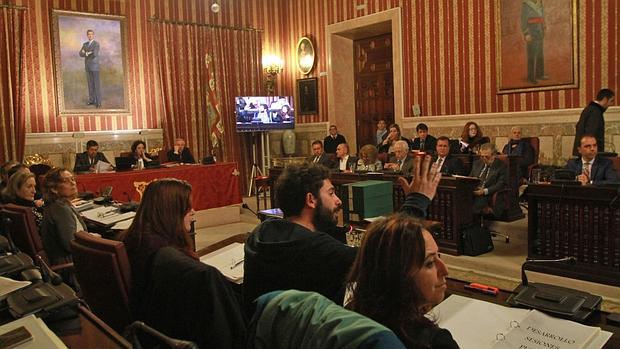 Pleno del Ayuntamiento de Sevilla, este viernes