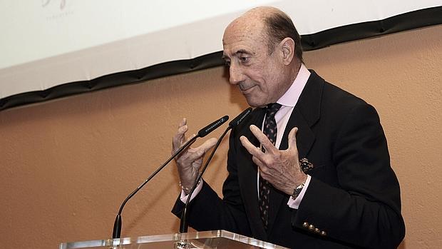 Beltrán Domecq Williams, enólgo y presidente del Consejo Regulador del Vino de Jerez, durante su intervención en el acto