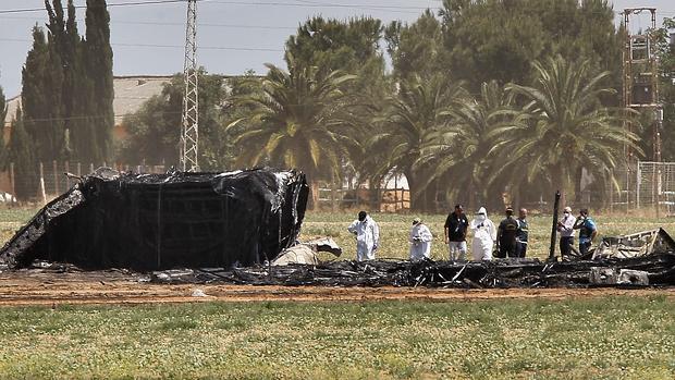 Tres de los cuatro motores del A400M accidentado en Sevilla sufrieron una congelación de la potencia