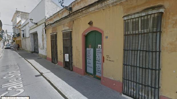 La calle Santa Lucía de El Puerto de Santa María