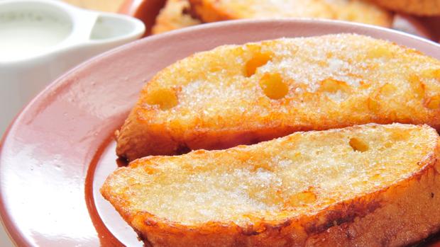 La receta de las torrijas, con leche por favor