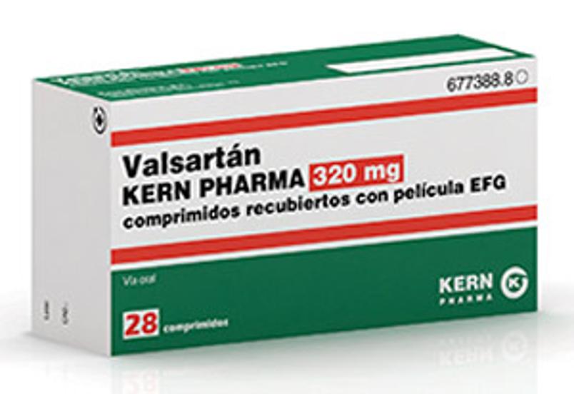 Valsartán, medicamento retirado que controla la hipertensión.