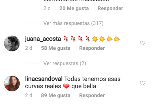 Comentario de Juana Acosta