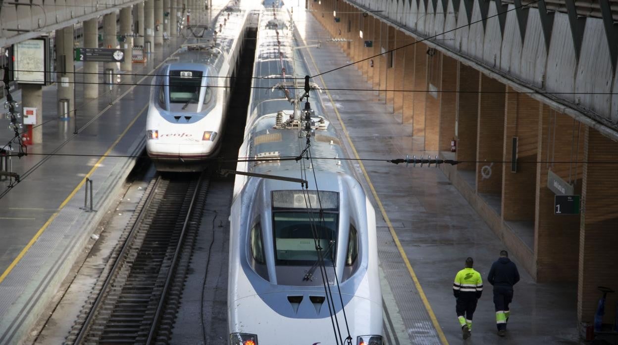 Sevilla recupera la frecuencia de circulación de AVE con Madrid este lunes