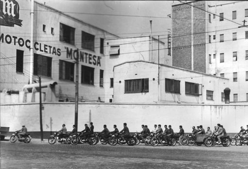 Fabrica de la calle Pamplona en 1958