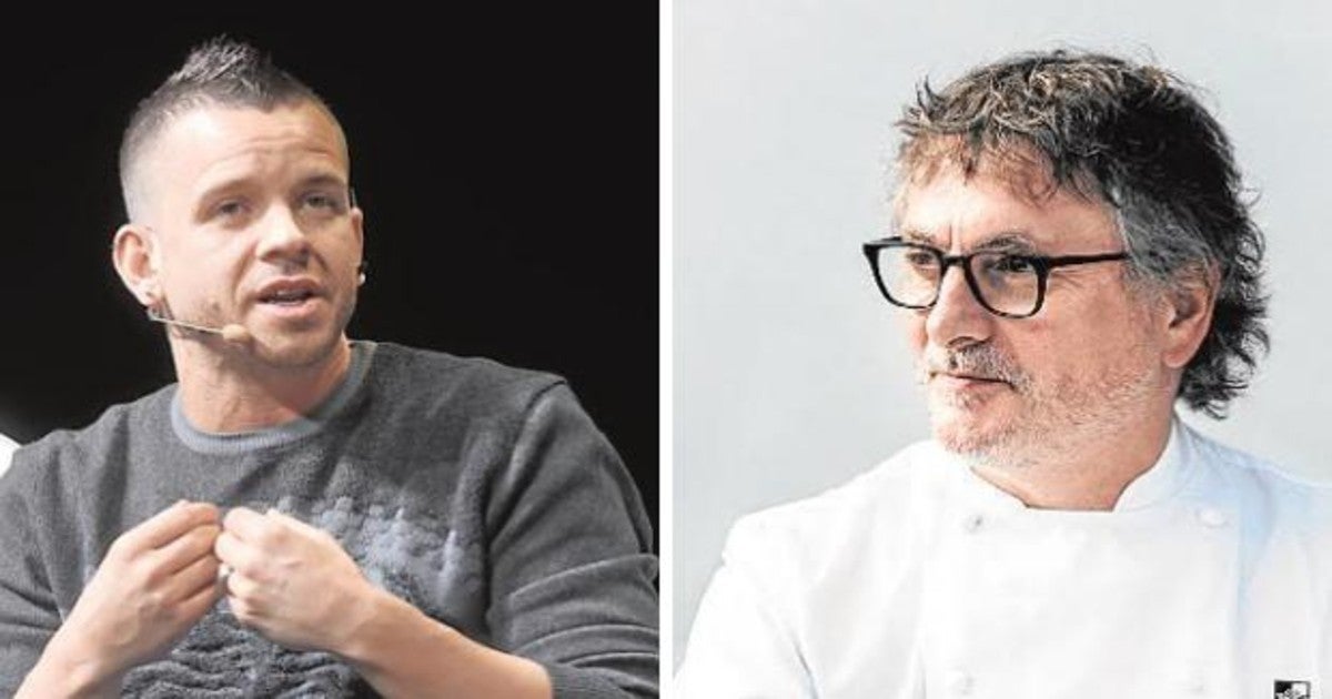 Dabiz Muñoz y Andoni Luis Aduriz, mano a mano en CaixaForum