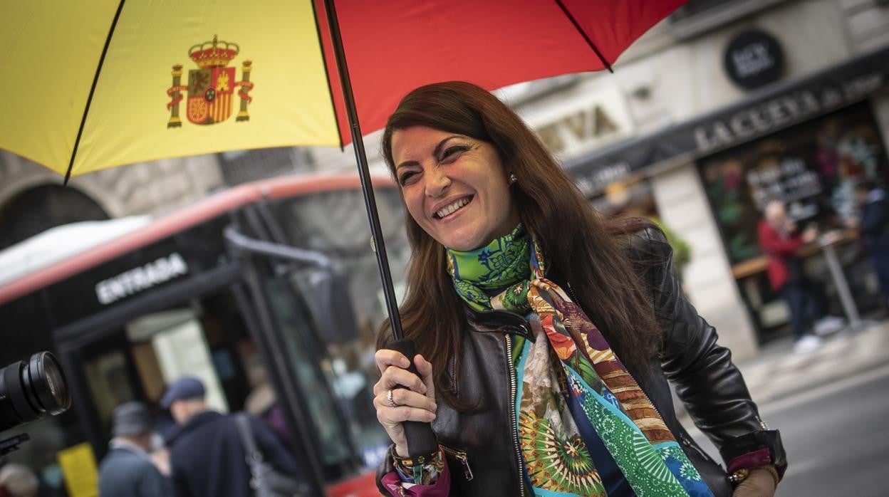 Macarena Olona, candidata de Vox a la presidencia de Andalucía