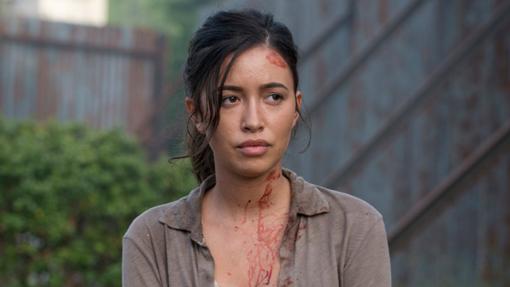 Rosita, se la jugó hace poco frente a Negan