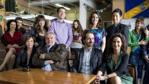 Los protagonistas de la serie Pelotas