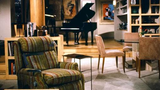 Frasier tenía amueblado con mucho gusto su apartamento