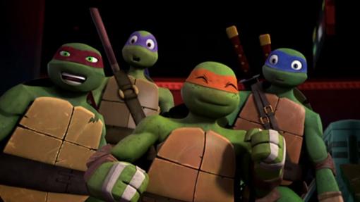 La actual versión televisiva de las Tortugas Ninjas llegan desde Nick