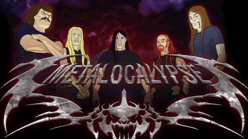 Los protagonistas de Metalocalypse