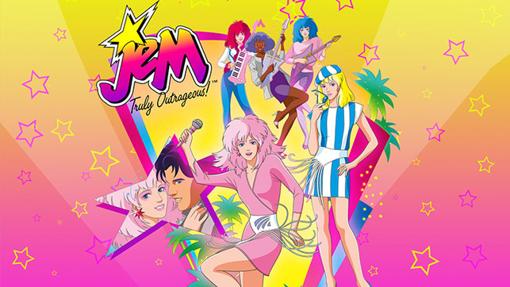 La imagen promocional de Jem y los Hologramas