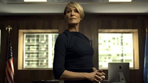 Robin Wright es Claire Underwood