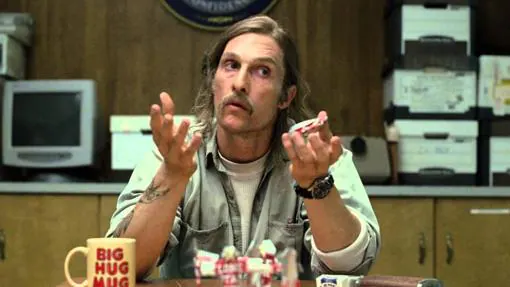 Matthew McConaughey es Rust Cohle en 'True Detective'.