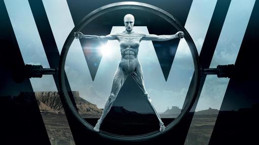 Cartel promocional de la serie 'Westworld'.