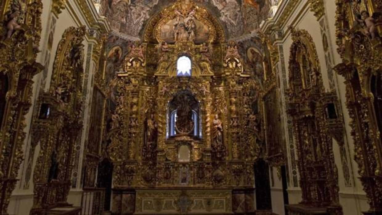 La capilla barroca es uno de los tesoros del Palacio de San Telmo
