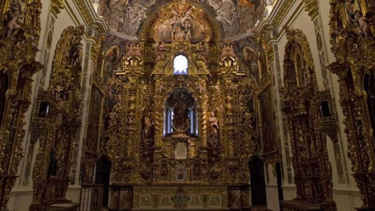 La capilla barroca es uno de los tesoros del Palacio de San Telmo