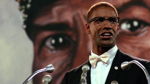 Denzel Washington es el protagonista de 'Malcolm X'.