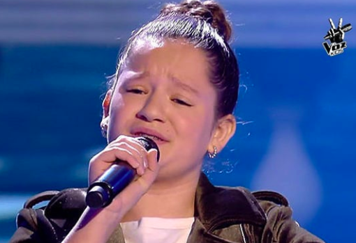 Nayra, estrella en 'La Voz Kids'.