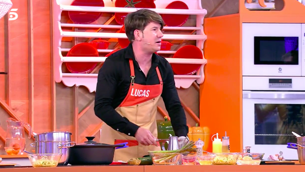 Lucas no logra meterse en la final de 'Mi madre cocina mejor que la tuya'