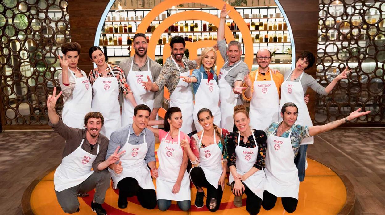 Los concursantes de Masterchef Celebrity