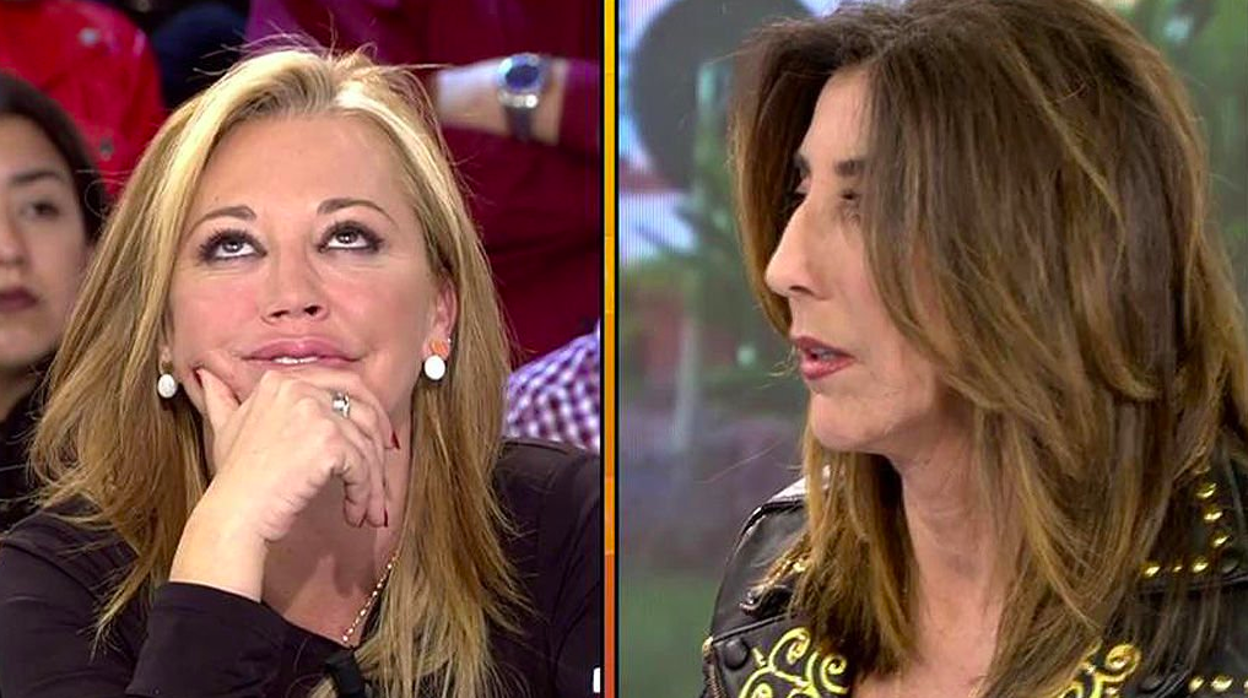 Belén Esteban y Paz Padilla en 'Sálvame'.