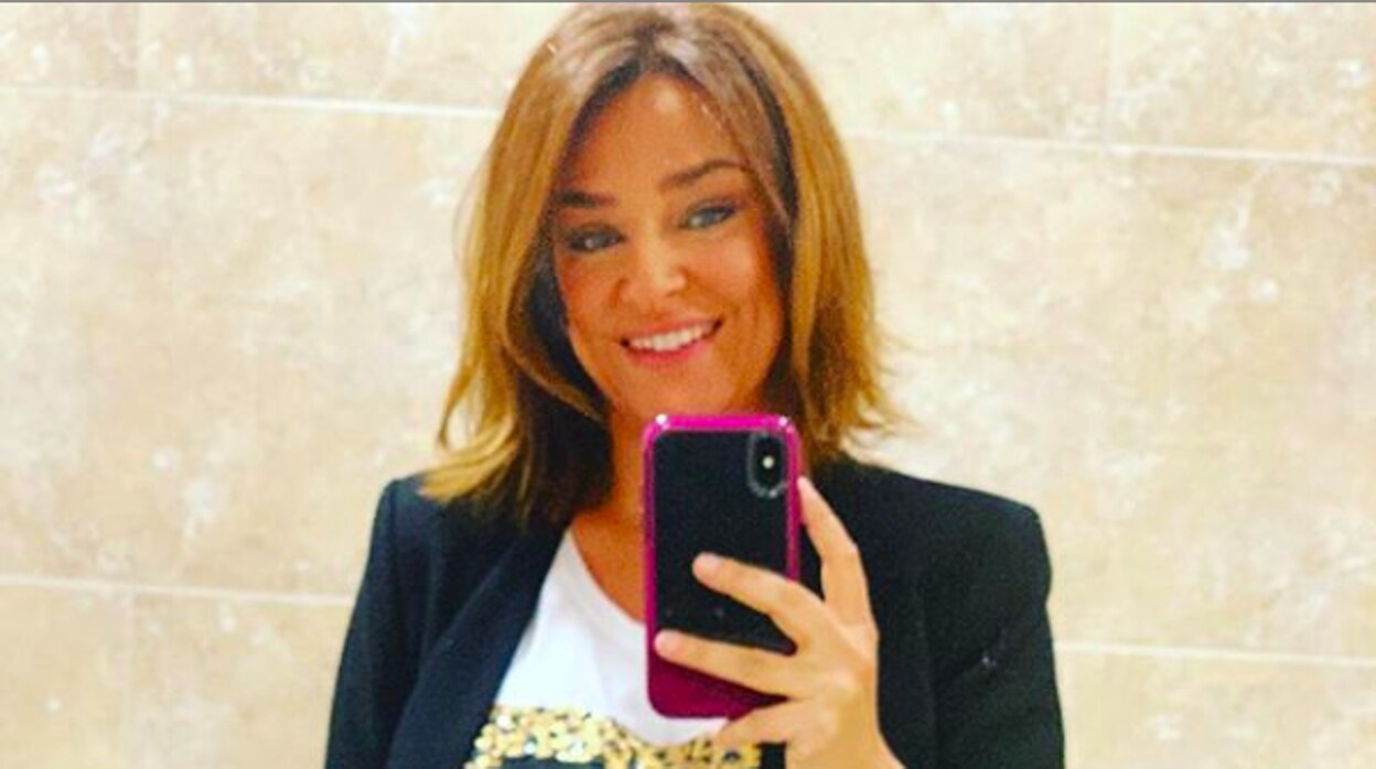 Toñi Moreno, presentadora de 'Mujeres y hombres'.