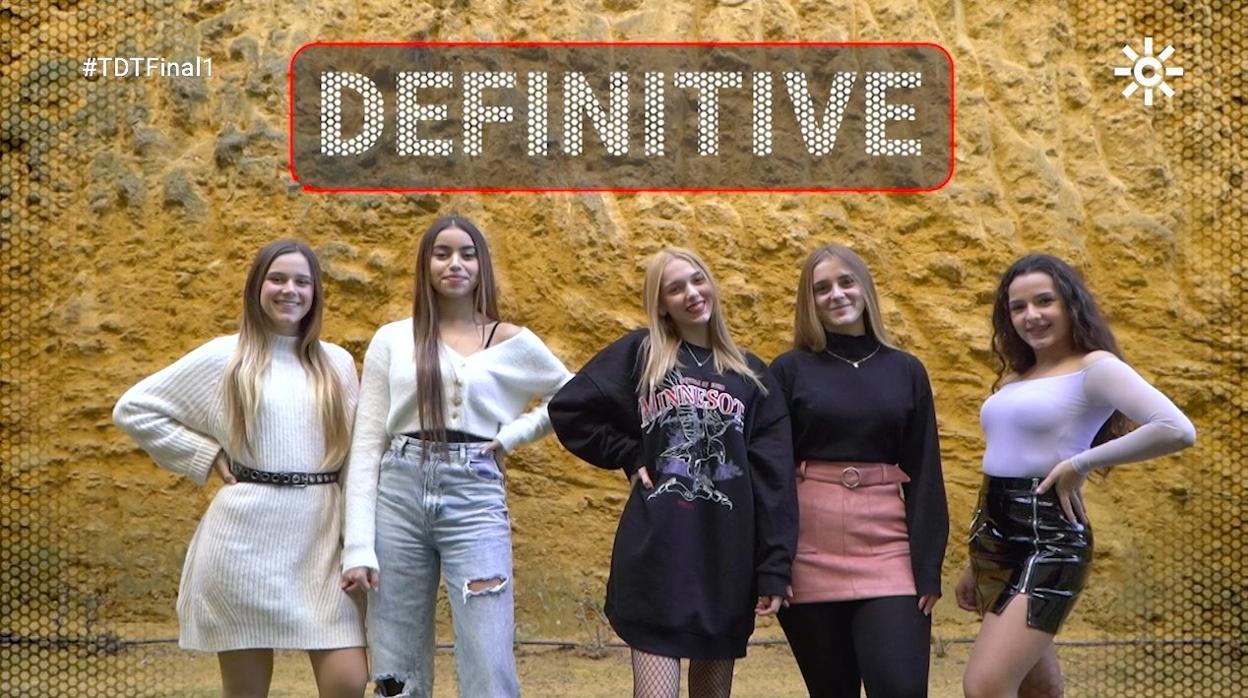 Las chicas de 'Definitive' en Tierra de talento.