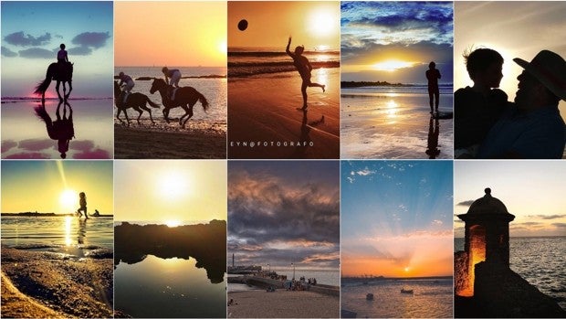 Los 10 atardeceres más mágicos de Cádiz, finalistas del reto fotográfico de agosto