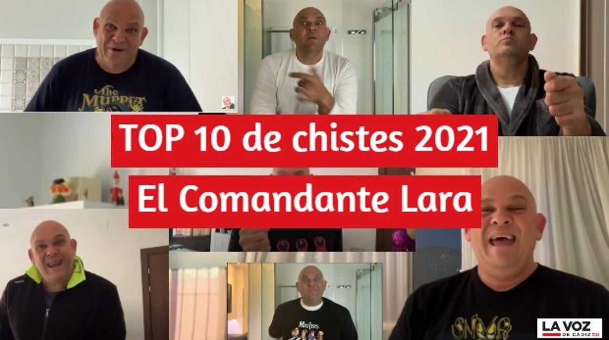 Los mejores chistes de 2021 de El Comandante Lara