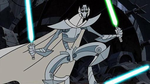 Así lucía Grievous en la serie de Cartoon Network donde debutó