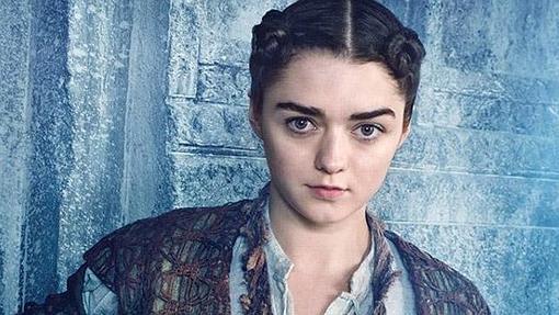 Arya Stark con su look de la quinta temporada