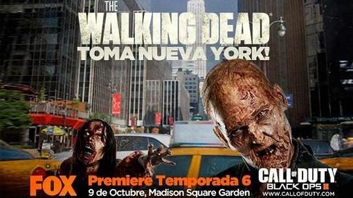 El cartel de la última promo de Fox para la sexta temporada de «The Walking Dead»