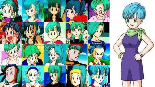 Bulma en Dragon Ball Super y sus veinte peinados diferentes