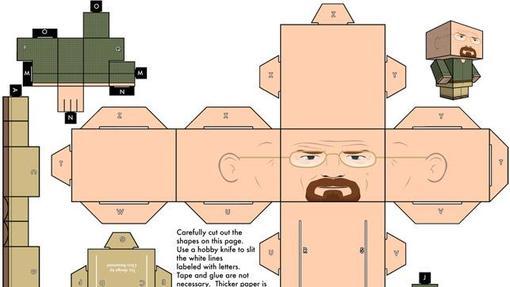 Papercraft Walter White «Breaking Bad»